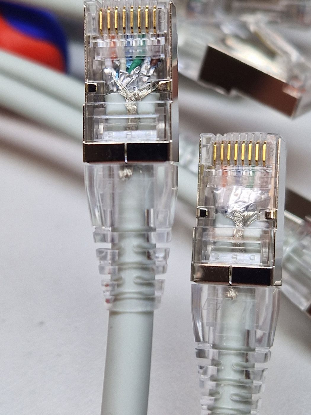 Ekranowane wtyki RJ45